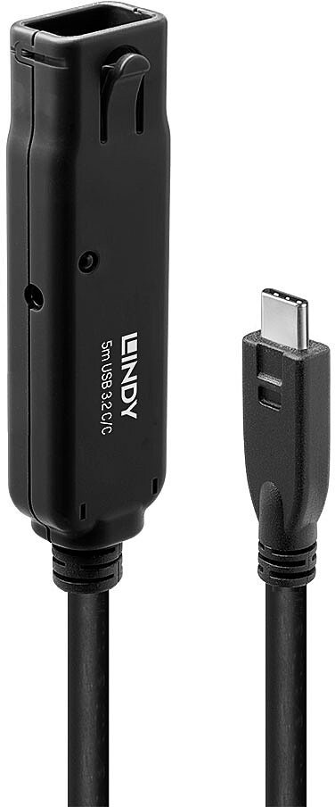 Kabllo zgjatues USB LINDY Active Pro USB 3.2, USB C në USB C, 5m