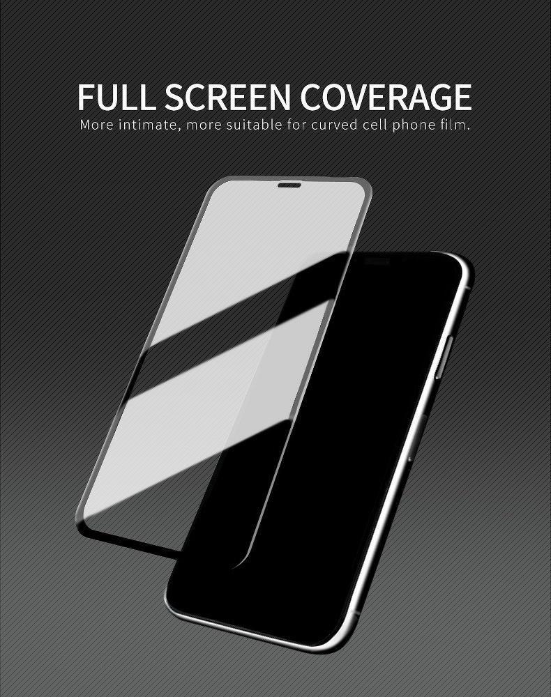 Заштитно стакло X-One за Samsung Galaxy S22, 9H, целосно лепење, црно