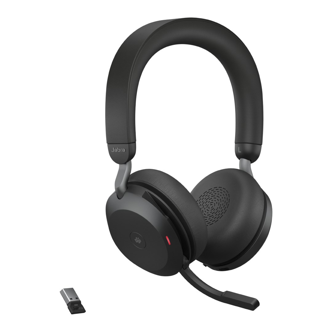 Kufje Jabra Evolve2 75 USB-A MS Teams, të zeza