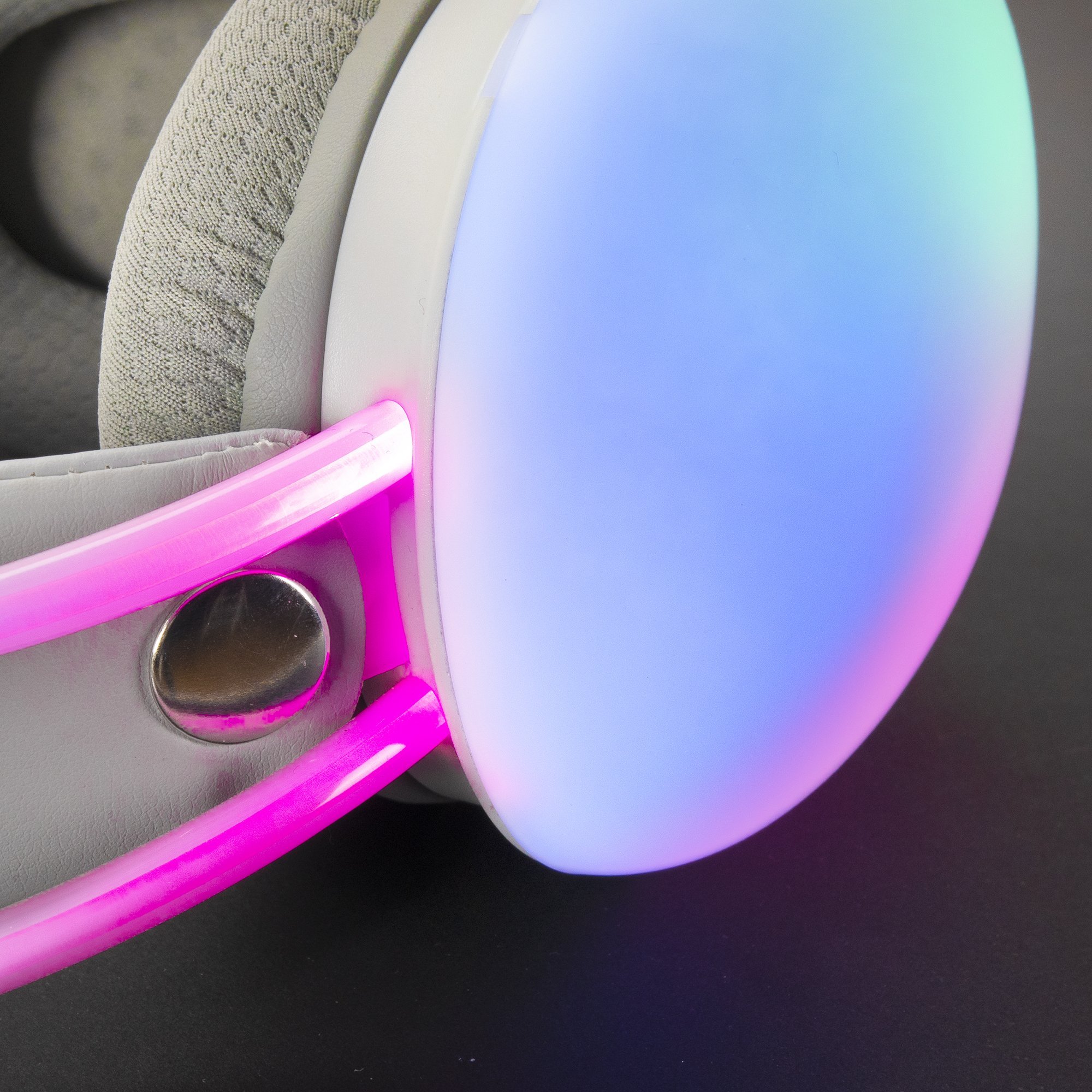 Karikë gaming Mars Gaming MHGLOWP, me kabllo, RGB, rozë
