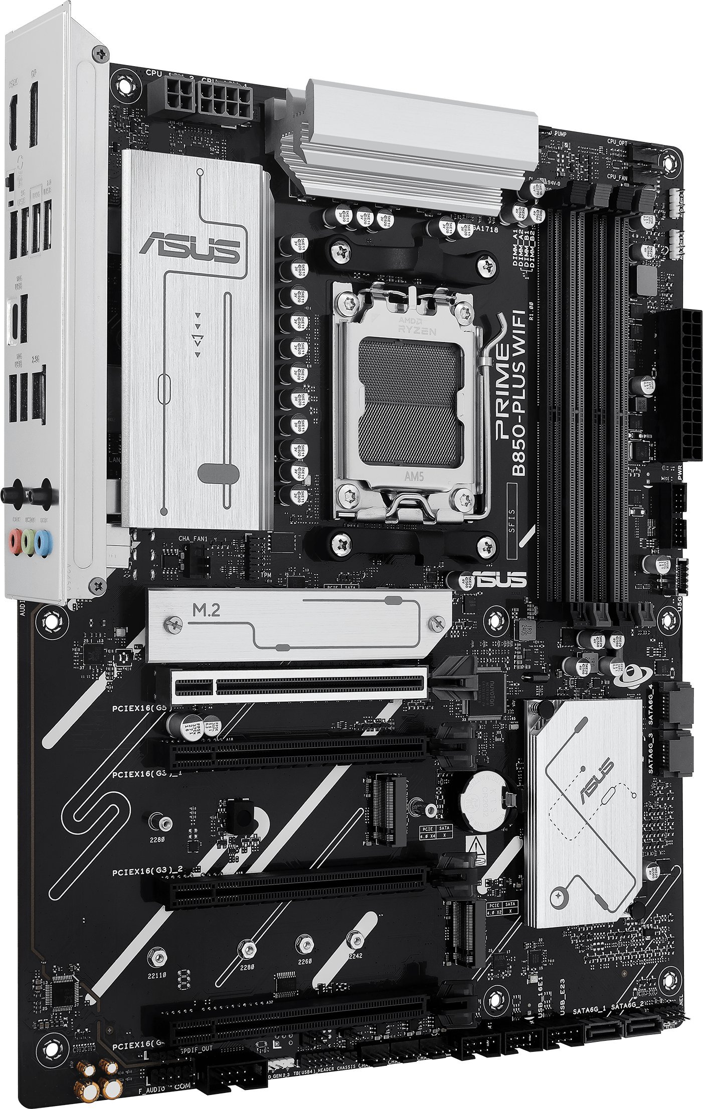 Pllakë amë ASUS PRIME B850 PLUS WIFI, Socket AM5, DDR5, ATX 2