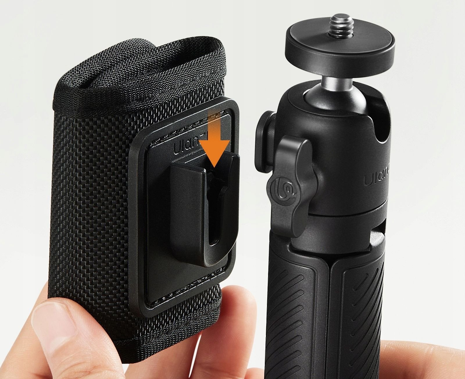 Tripod Ulanzi MT88 ClipMate, për telefon dhe kamerë, i zi