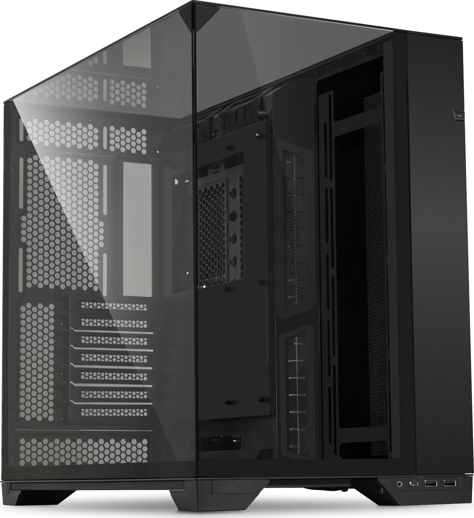 Kabinet kompjuteri Lian Li O11 Vision Compact, mid tower dual chamber, refurbished, i zi