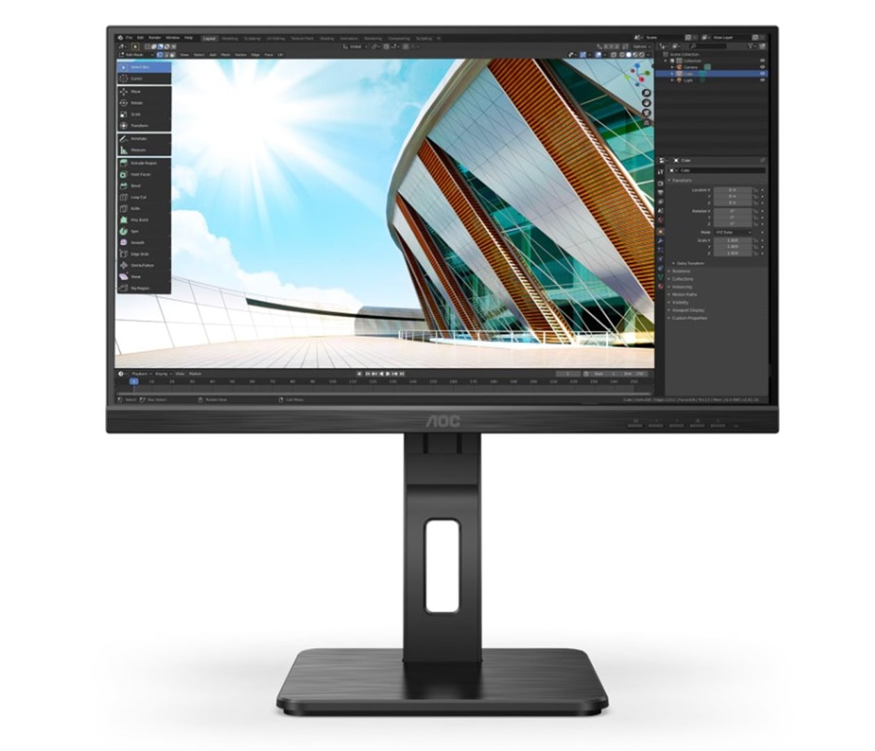 Monitor AOC 24P2Q - 23,8'' LED , Full HD, i zi