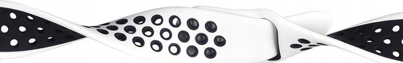Byzylyk Crong Ultralight për Apple Watch 38–42mm, material silikoni, i bardhë