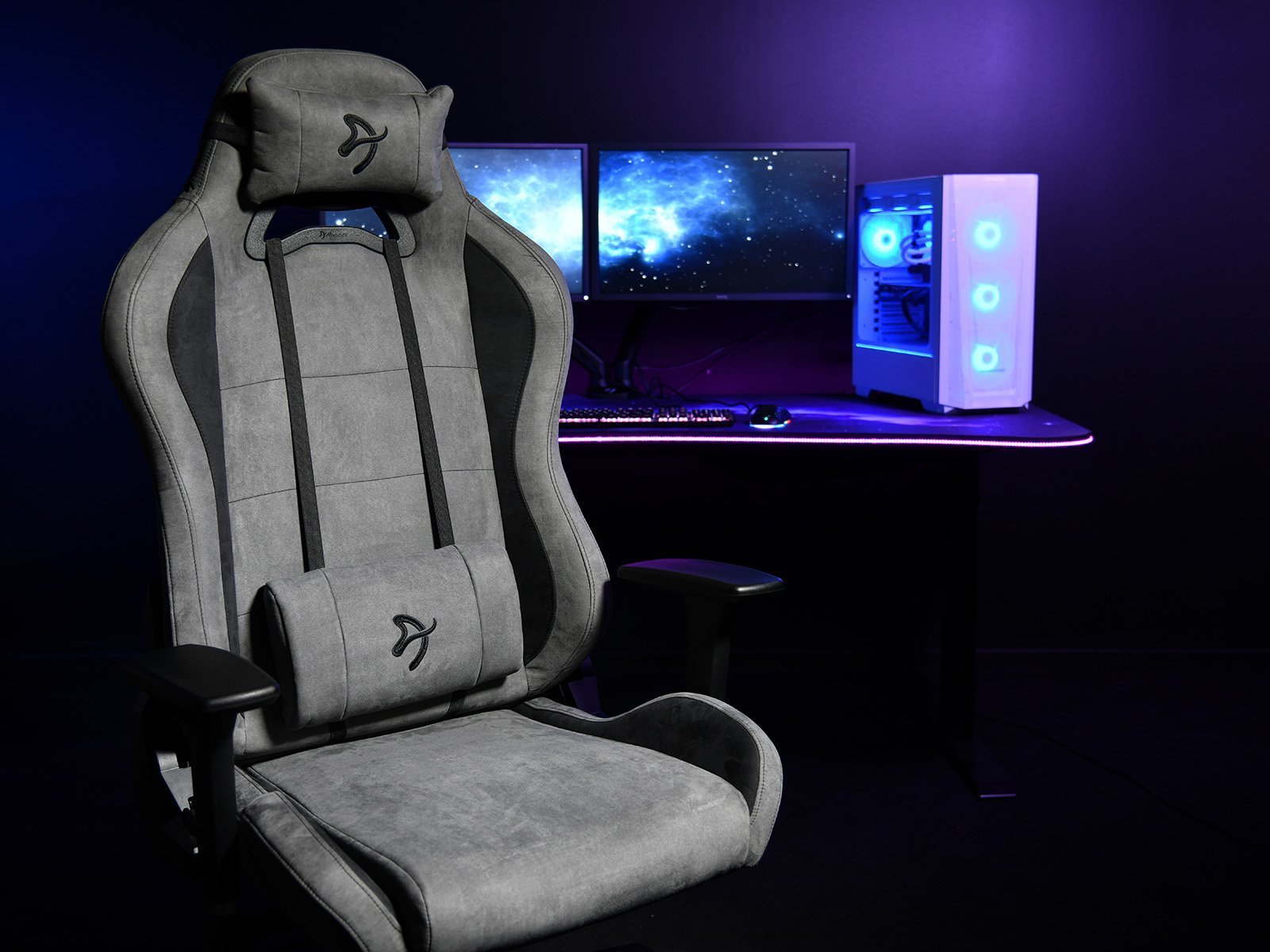 Karrige gaming Arozzi Torretta, super soft, gri