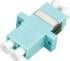 Adaptër fibër optike Alantec FOA LC MMD 3, OM3, LC duplex, jeshile