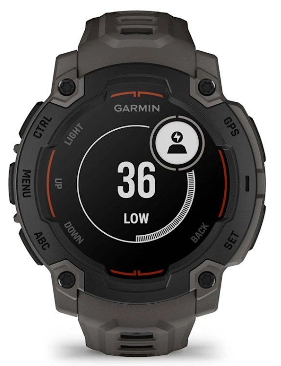 Ora inteligjente Garmin Instinct E, 45mm, GPS, charcoal
