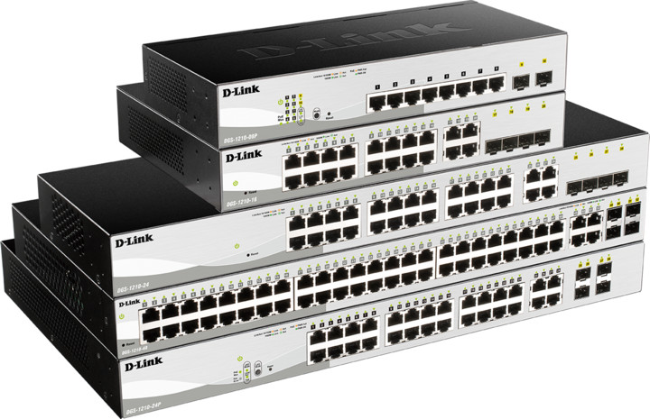 Switch D-Link DGS-1210-08P