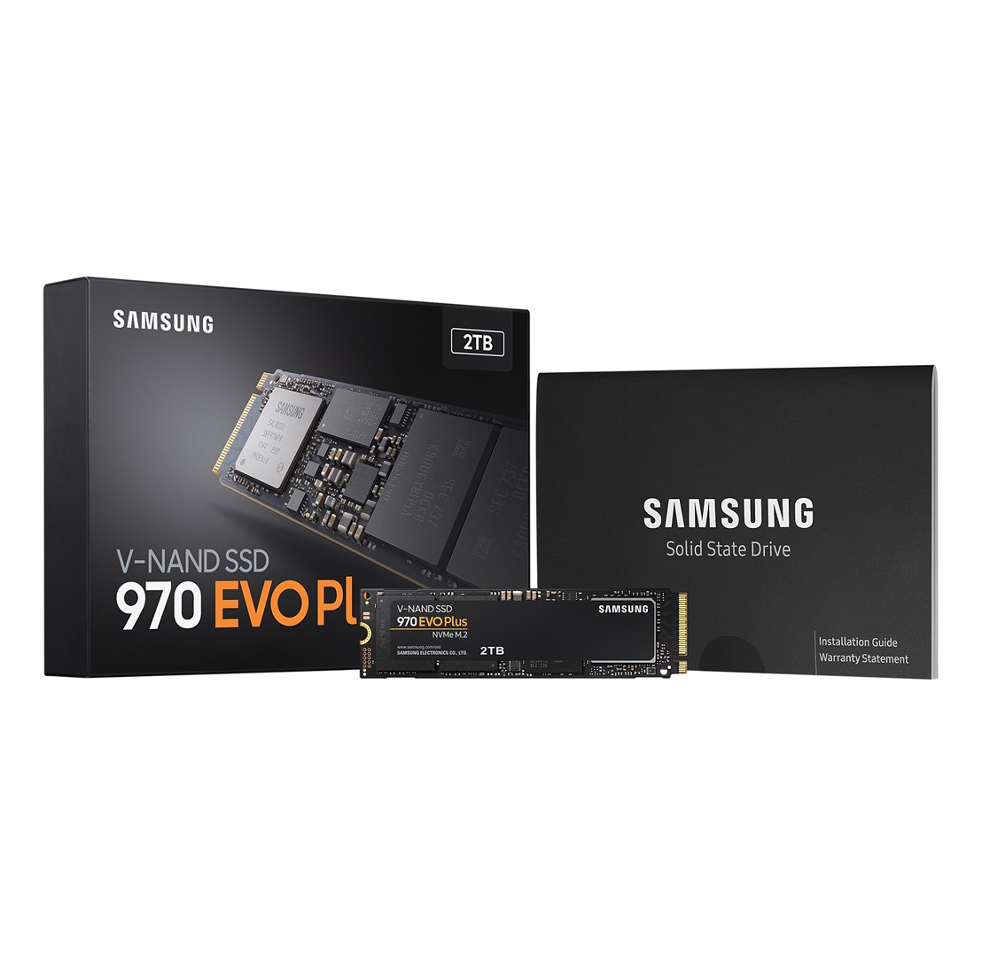 Disk SSD Samsung 970 EVO Plus, 2TB, M.2 NVMe PCIe 3.0, 3500 MB/s, i zi