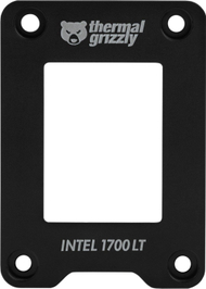 Kornizë kontakti CPU Thermal Grizzly Intel 1700 LT, për LGA 1700, plastike e lehtë, e zezë