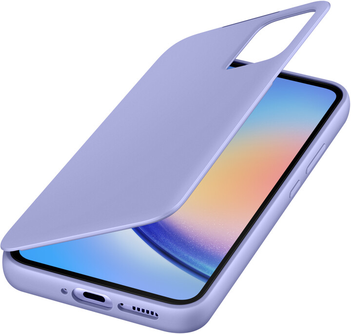 Këllëf Samsung Smart View për Galaxy A34 5G, i kaltër