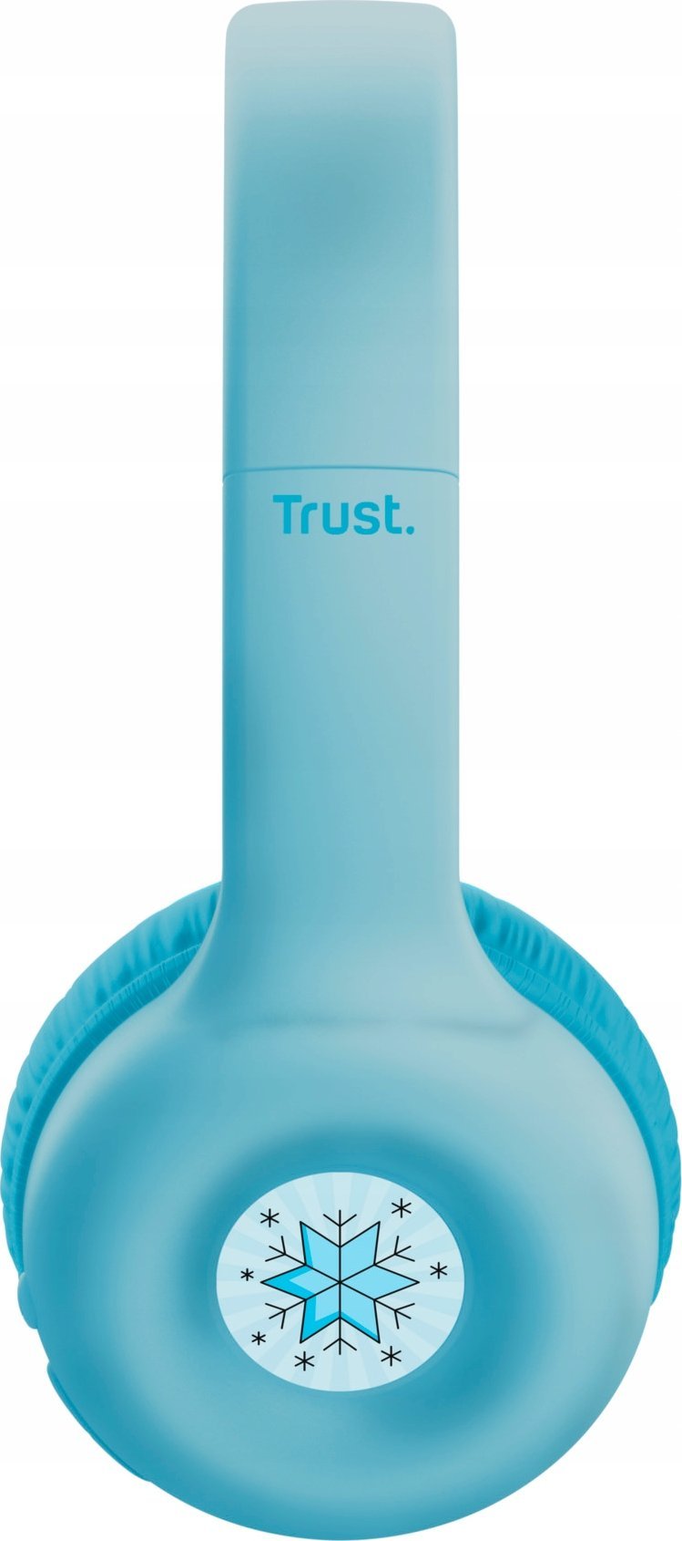 Kufje pa tela Trust NOUNA Kids, për fëmijë, Bluetooth, blu