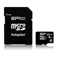 Kartë memorje Silicon Power Elite, 8GB, microSDHC, Class 10