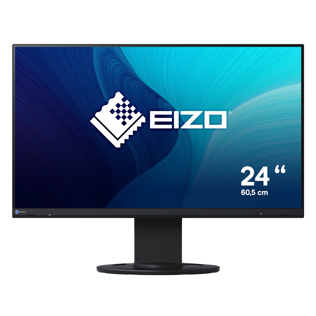 Monitor EIZO FlexScan EV2460-BK, 23.8", 1920 x 1080, Full HD, 60 Hz, i zi
