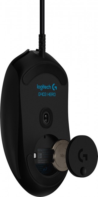 Глушец Logitech G403 Hero, црн