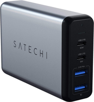 Karikues udhëtimi Satechi MultiPort USB-C, PD, QC 3.0, 108W, i hirtë