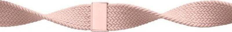 Rrip dore Puro Loop për Apple Watch 38/40/41mm, najlon i gërshetuar, rozë