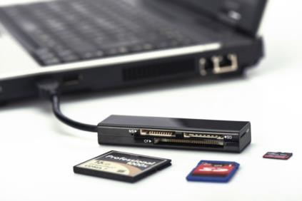 Lexues kartash Ednet USB 3.0 Multi Card Reader, i zi