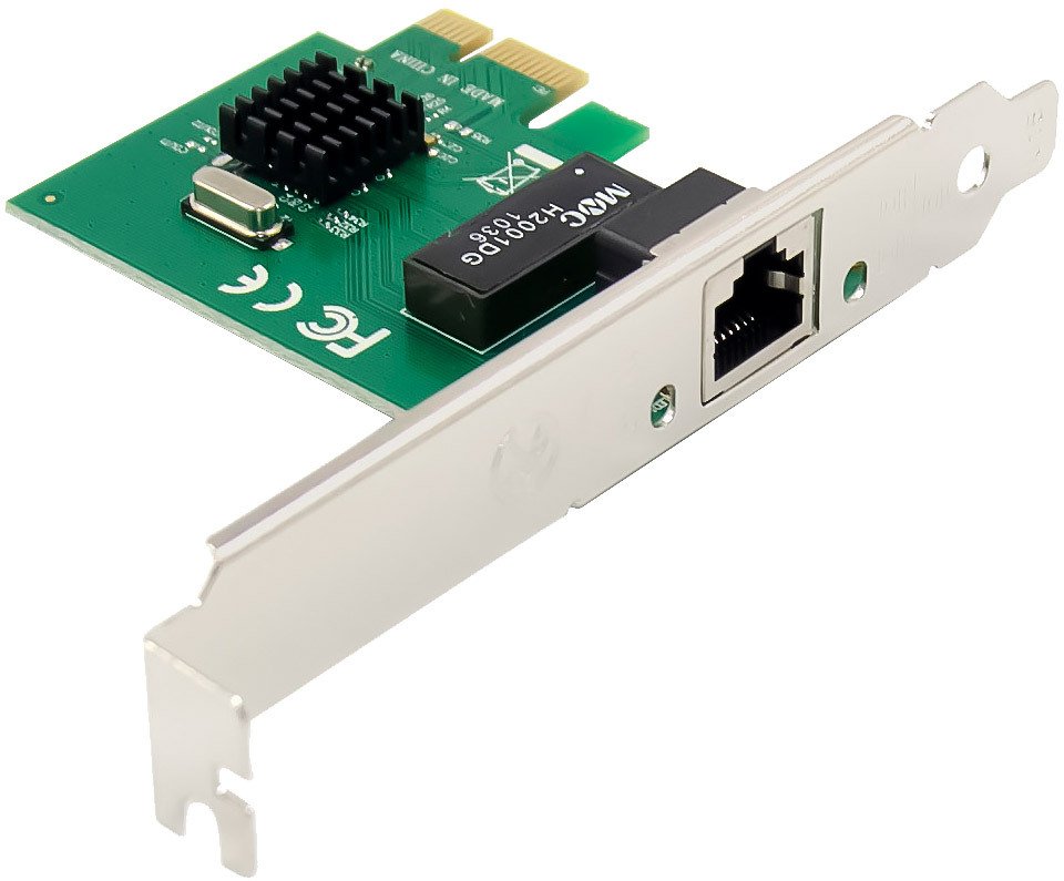 Kartë rrjeti InLine Gigabit, PCIe x1, 1x RJ45 1Gb/s, low profile