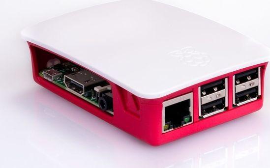 Kasë per Raspberry Pi 3 / 3B / 3B+, e bardhë