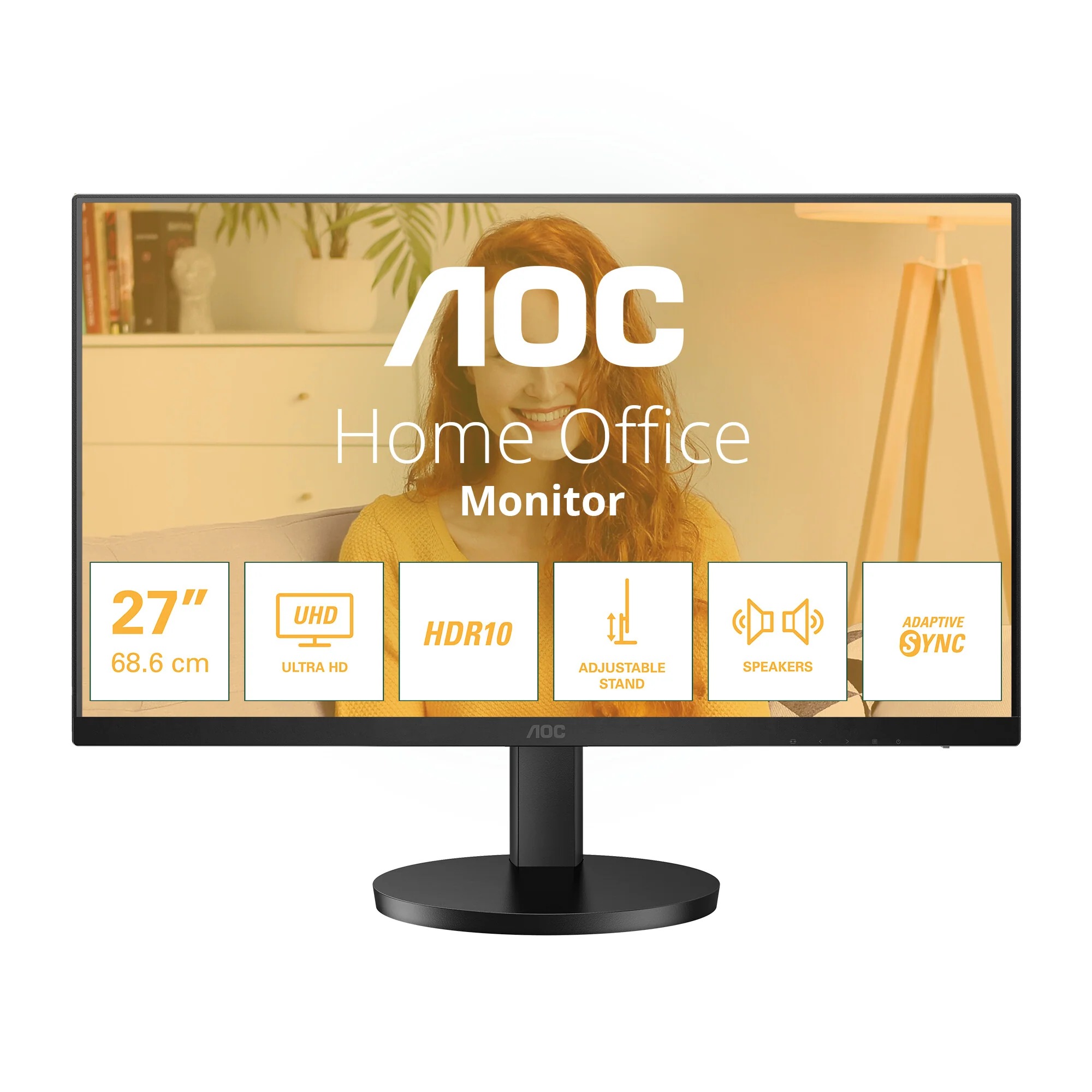 Monitor AOC U27B3AF, 27", 4K UHD, i zi