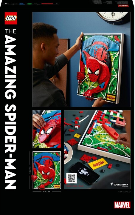 Set LEGO® Art 31209 The Amazing Spider-Man, 2099 pjesë
