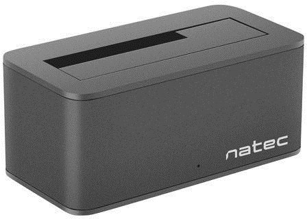 Docking station për disk SATA Natec Kangaroo NSD-0954, 2.5"/3.5", USB 3.2 Gen 1, i zi
