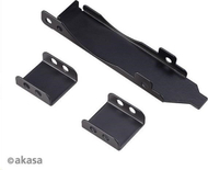 Braketë PCI për ventilator Akasa AK-MX304-08BK, për 2 ventilatorë 80/92mm, e zezë