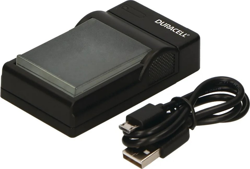Karikues për kamera Duracell Canon LP-E17, USB, 5V, i zi
