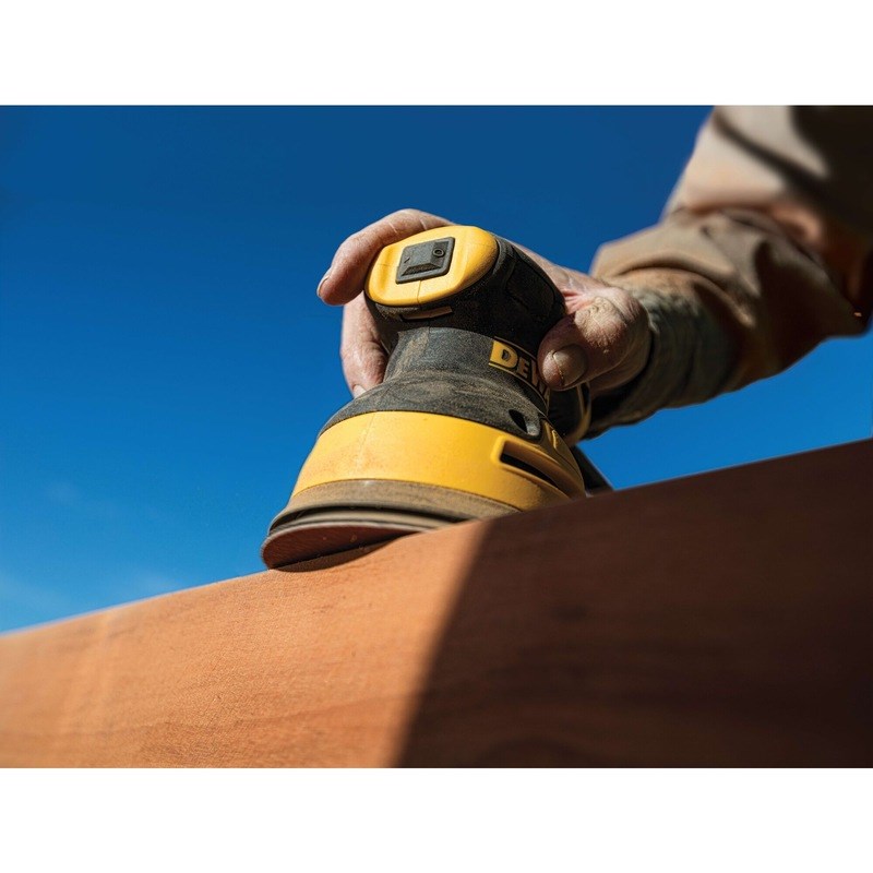 Lëmues orbital Dewalt DWE6423, 280W, 125mm, i verdhë