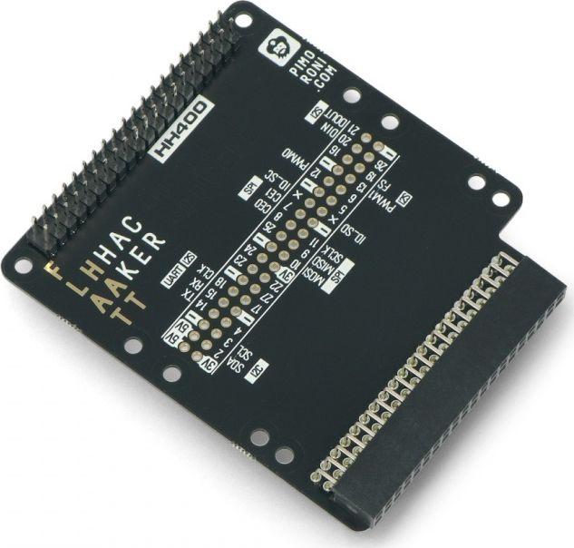 Pllakë PiMoroni Flat HAT Hacker Raspberry Pi 400 pin exit (PIM536)