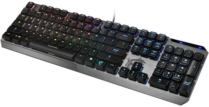 Tastierë MSI Vigor GK50, Kailh LP White, US