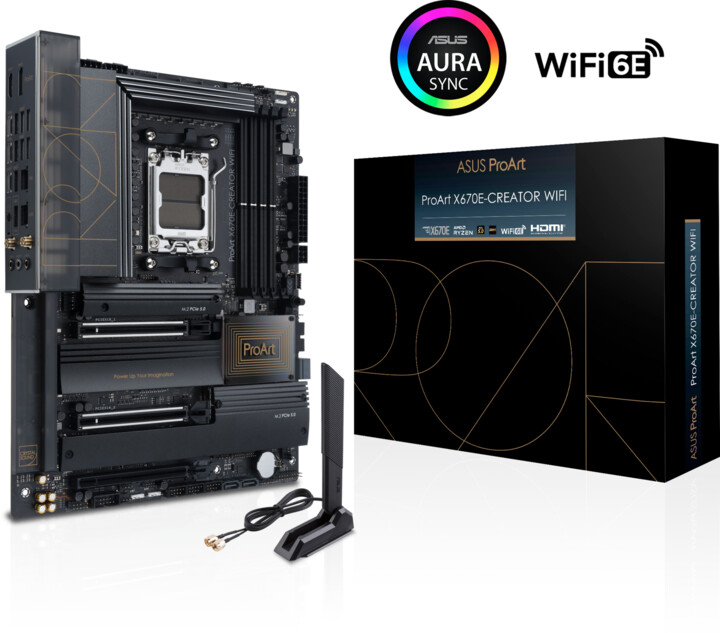 Pllakë amë ASUS ProArt X670E-CREATOR WIFI - AMD X670