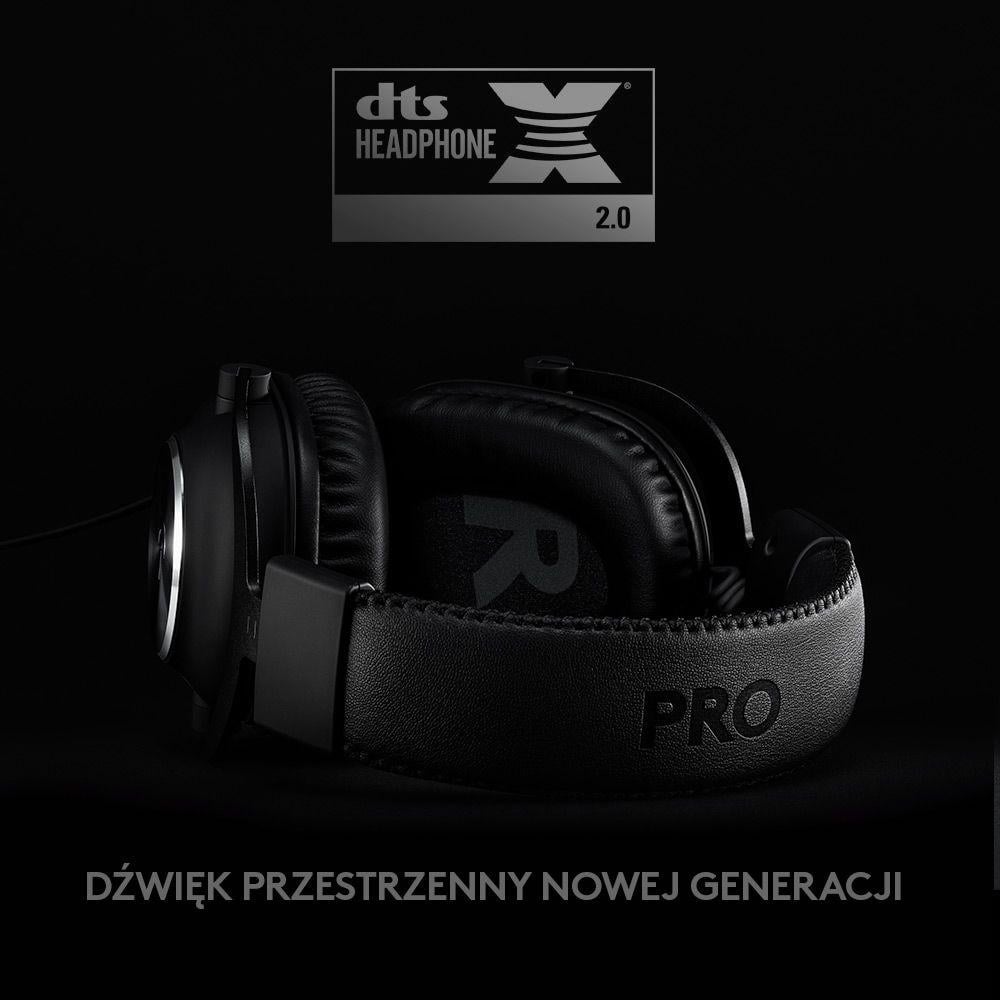 Kufje Logitech G Pro X (981-000818), të zeza
