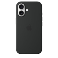 Apple iPhone 16 Silicone Case with MagSafe, Black