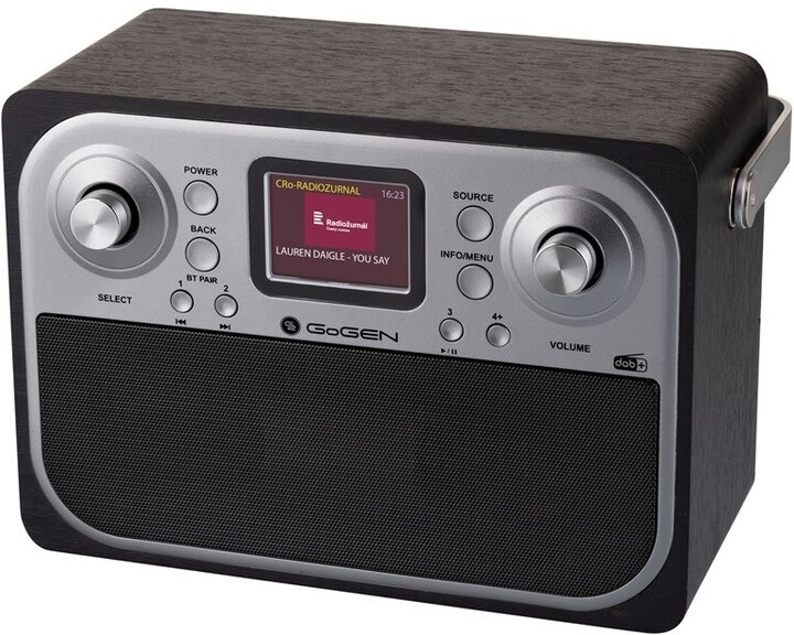 Radio GoGEN DAB 700, e zezë