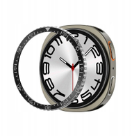 Bezel mbrojtës Spigen Bezel Tune Diver për Samsung Galaxy Watch8 44mm, çelik inox, i zi