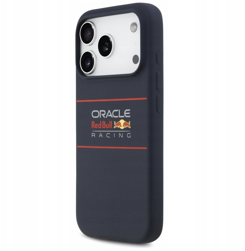 Fутрола за телефон Red Bull MagSafe, за iPhone 17 Pro Max, силикон, темно сина