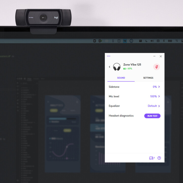 Kufje Logitech Zone Vibe 125, të zeza