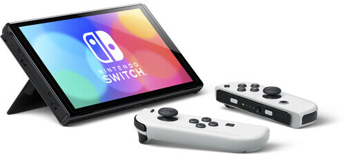 Konzolë Nintendo Switch (OLED), e bardhë