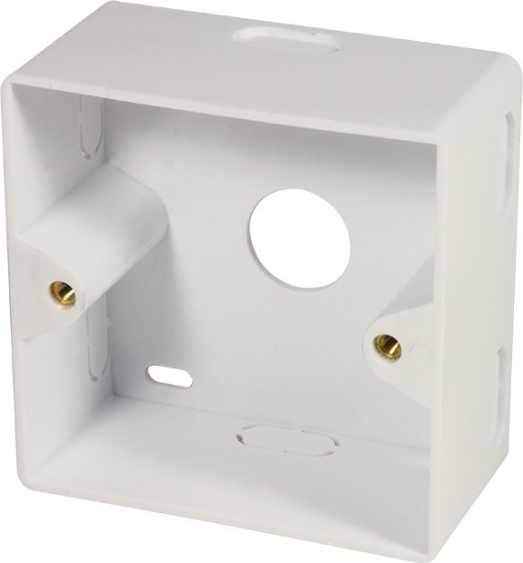 Kuti prize rrjeti LogiLink NP0124 CAT 6A, 2 porta RJ45, STP, e bardhë