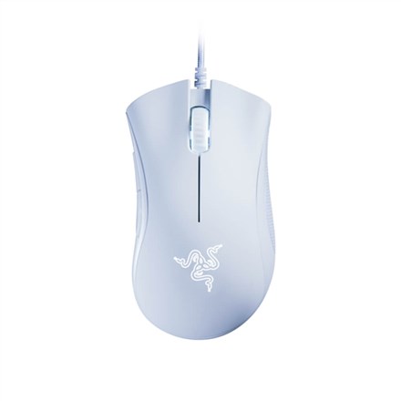 Maus lojërash Razer DeathAdder Essential, 6400 DPI, 5 butona, i bardhë