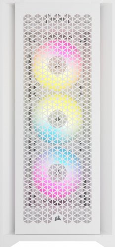 Kasë Corsair iCue 5000D RGB Airflow (CC-9011243-WW), e bardhë