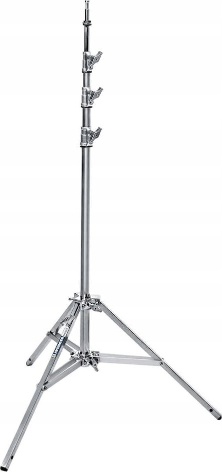 Stativ ndriçimi Avenger Baby 35 Stand, çelik, teleskopik, argjendtë