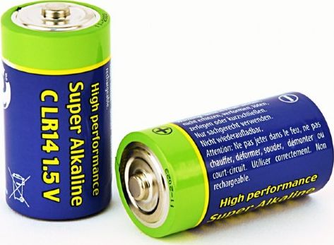 Bateri Gembird C / R14, 7500mAh, 2 copë