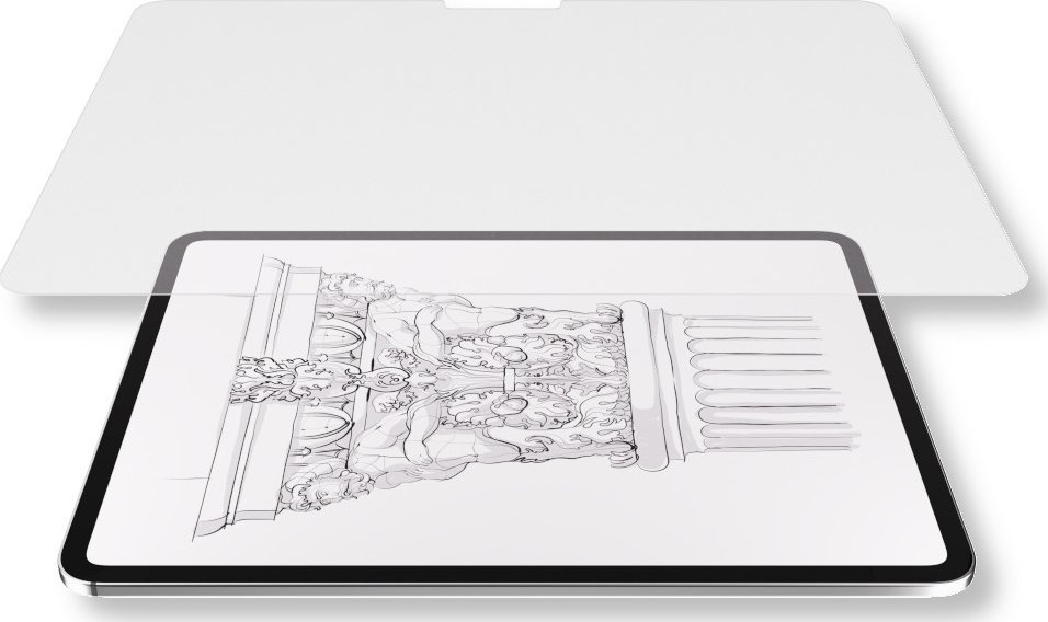 Mbrojtëse ekrani Next One Scribble, teksturë letre, për iPad Pro M4 11"