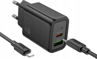 Karikues muri Hoco N61, 20W PD QC3.0, 2 porta USB A USB C, i zi