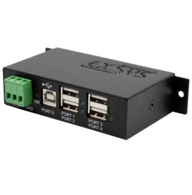 Hub USB Exsys 4 porta, USB 2.0, bus powered, i zi