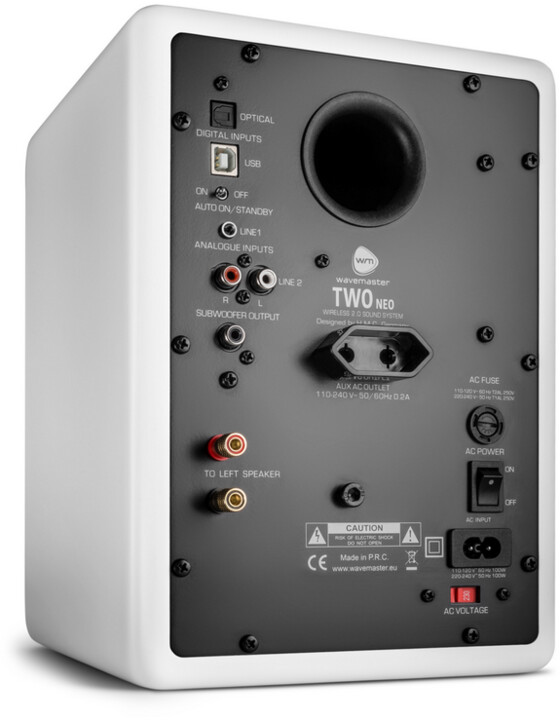 Altoparlantë Wavemaster TWO NEO, të bardhë